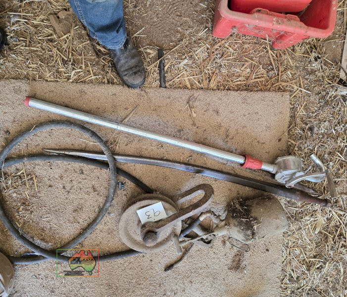 Drum Pump, Grease Gun & Sundries