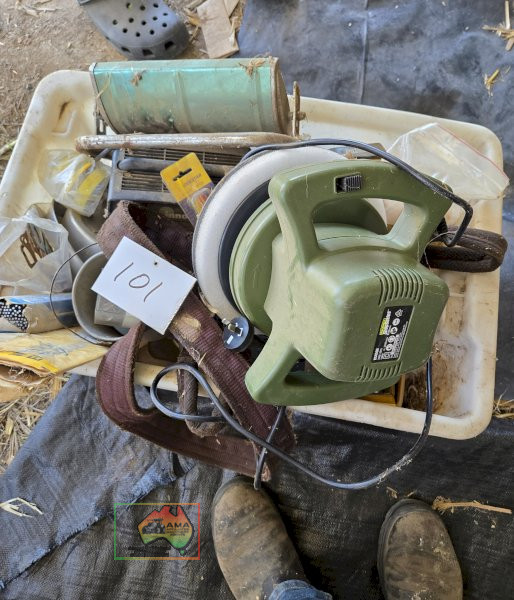 Rockwell RS4500 Polisher, Welding Rods, Battery Charger etc...
