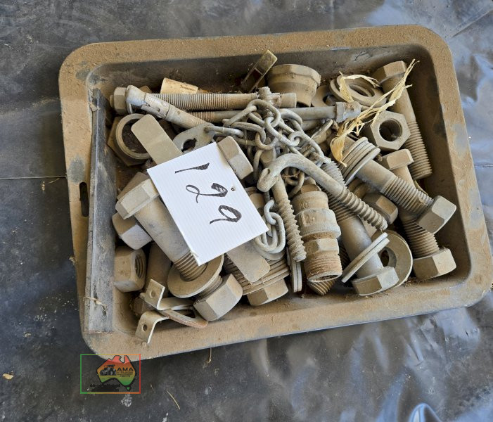 H/duty Galv. Nuts & Bolts