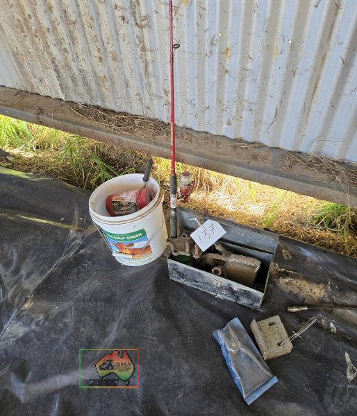 Pipe Vice, Fishing Rod & Sundries