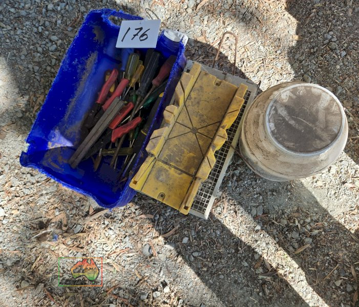 Mitre Box & Screwdrivers