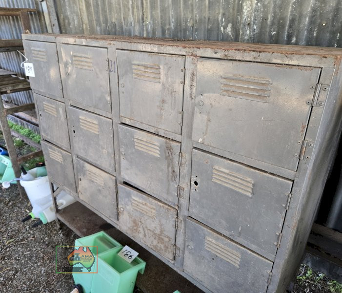 Workshop Storage Locker ~ Bank of 12