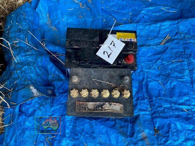 2x Used Car Batteries