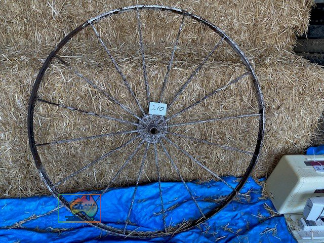 Steel Cart Wheel (4ft 6" Dia)