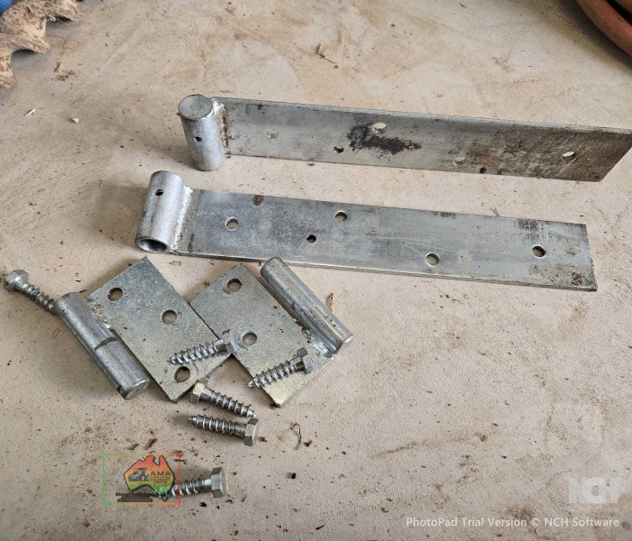 Pair of Gate/Door Hinges