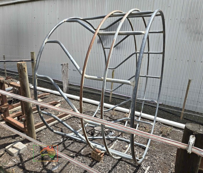 Solid Galv. Pipe Hay Ring (C) - photo 2