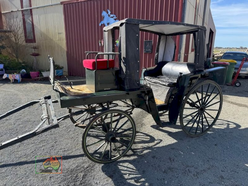 Very Rare Phaeton Horsedrawn Carriage - photo 2