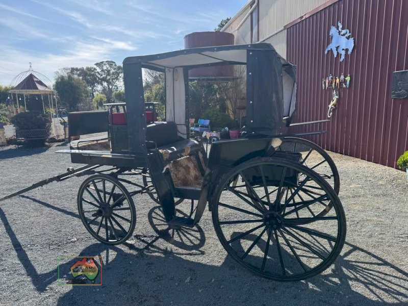 Very Rare Phaeton Horsedrawn Carriage - photo 4