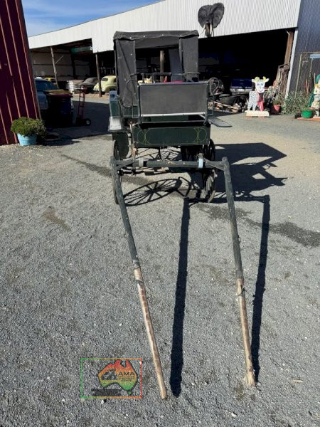 Very Rare Phaeton Horsedrawn Carriage - photo 5