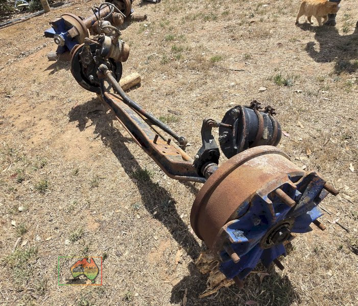 Spider Truck Steer Axle with Brakes & Boosters