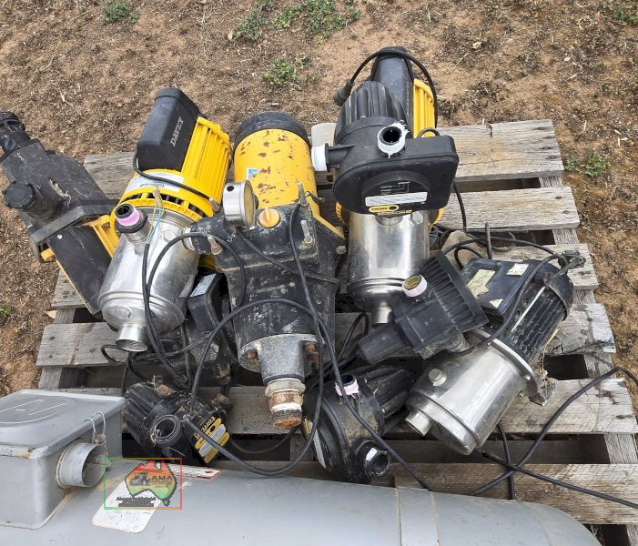 Pallet of Used Davy Pressure Pumps