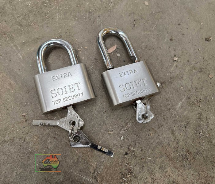 Pair of High Security Padlocks