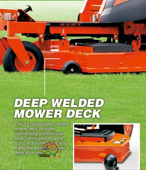 Kubota Z122e Kommander 48 Zero Turn Mower - photo 9