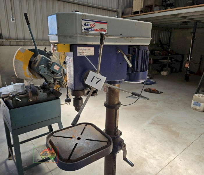 Hafco H/duty 9sp Pedestal Drill Press