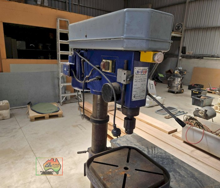 Hafco H/duty 9sp Pedestal Drill Press - photo 2