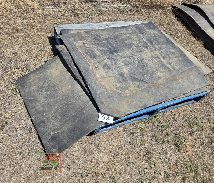 4x Rubber Conveyor Mats - photo 2