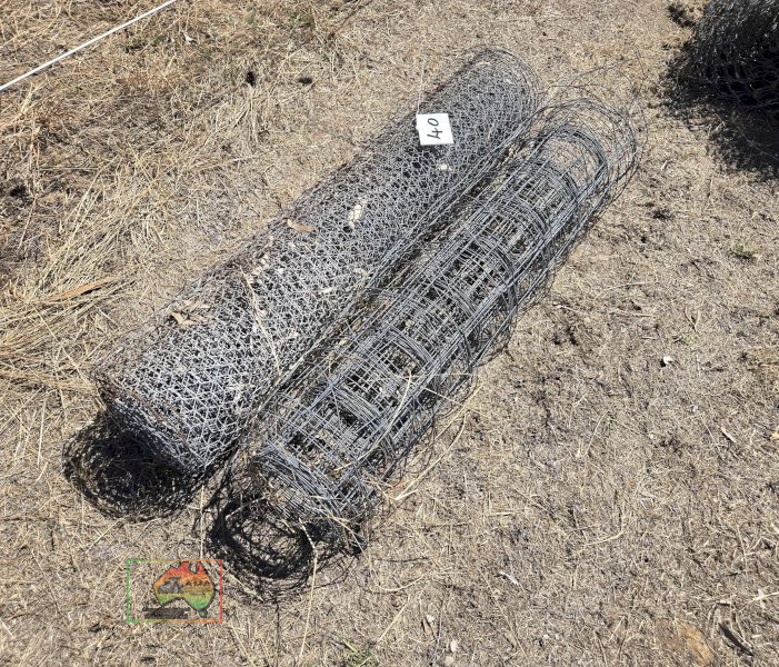 2x Rolls of Fencing Mesh