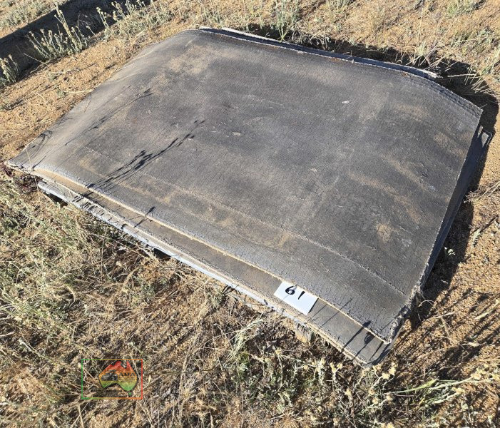 5x Rubber Mats 1m x 1.8m