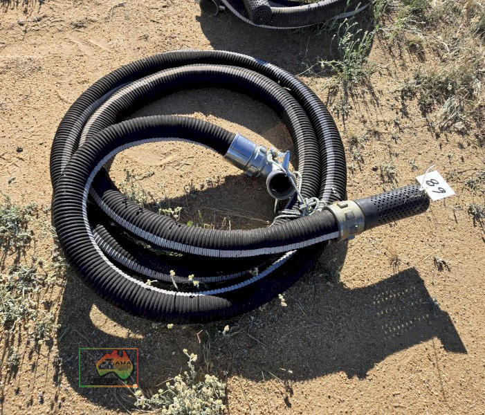 H/duty 3-1/2" Suction Hose with Fittings