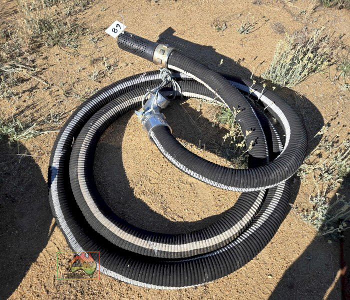 H/duty 3-1/2" Suction Hose with Fittings - photo 2