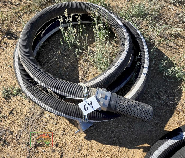 H/duty 3-1/2" Suction Hose with Fittings - photo 2