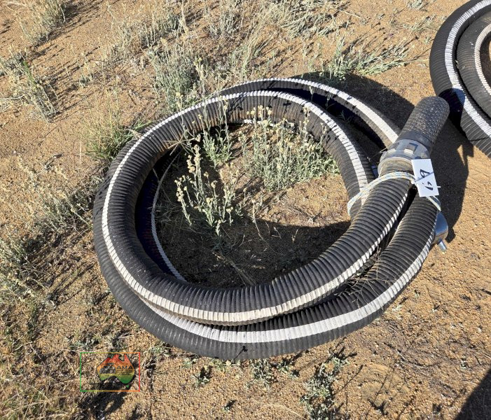 H/duty 3-1/2" Suction Hose with Fittings
