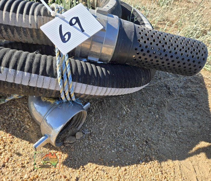 H/duty 3-1/2" Suction Hose with Fittings - photo 3