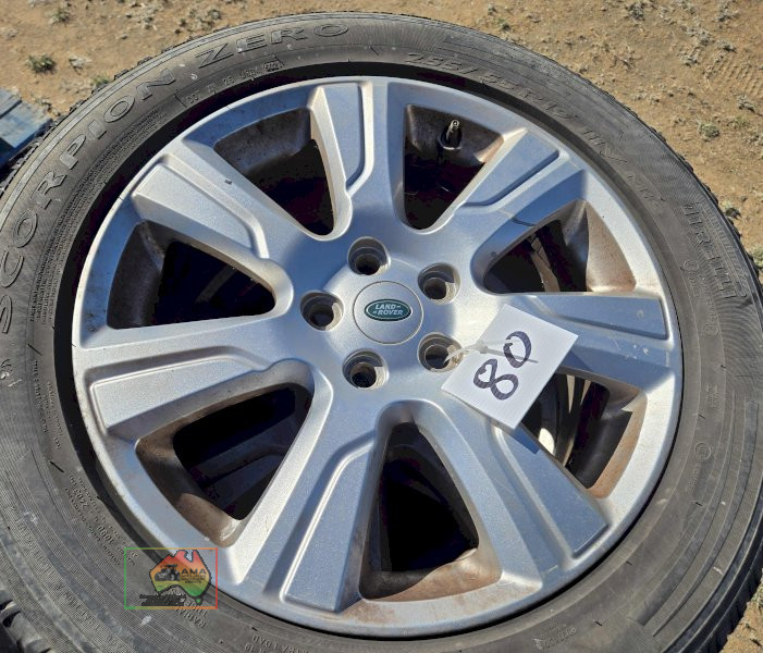 5x Landrover Alloy Rims 255/55R19 Tyres - photo 2