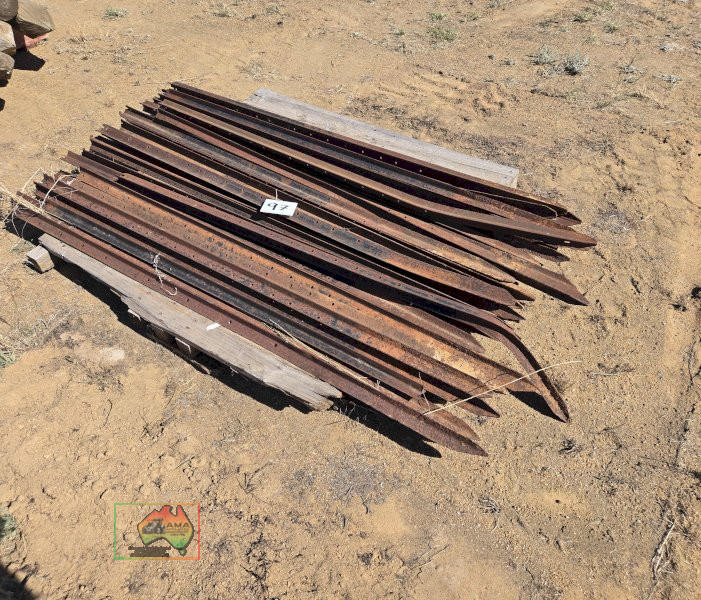 34x Used Star Pickets - photo 3