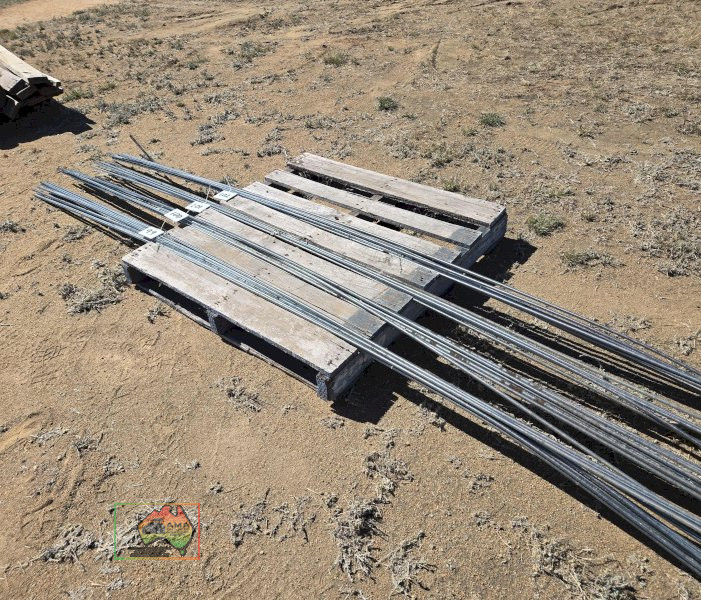 10x 3.6m Lengths of 1/2" Galv. All-thread - photo 2