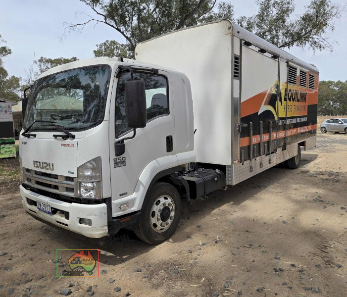 2012 Isuzu FSR-850 Horse Transport Truck - photo 6