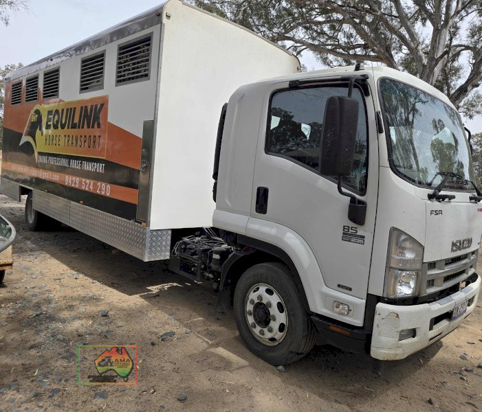 2012 Isuzu FSR-850 Horse Transport Truck - photo 7
