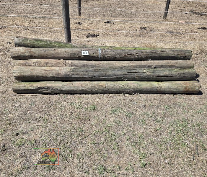 11x 8" Pine Strainer Posts 2.7m - photo 2