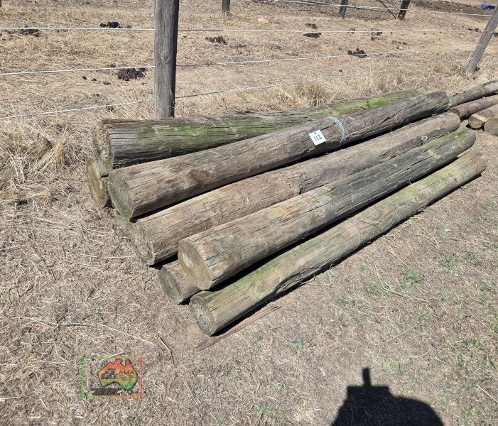 11x 8" Pine Strainer Posts 2.7m - photo 3