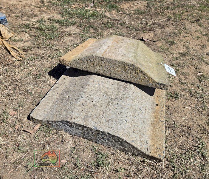 3x Concrete Stock Trough Lids - photo 1
