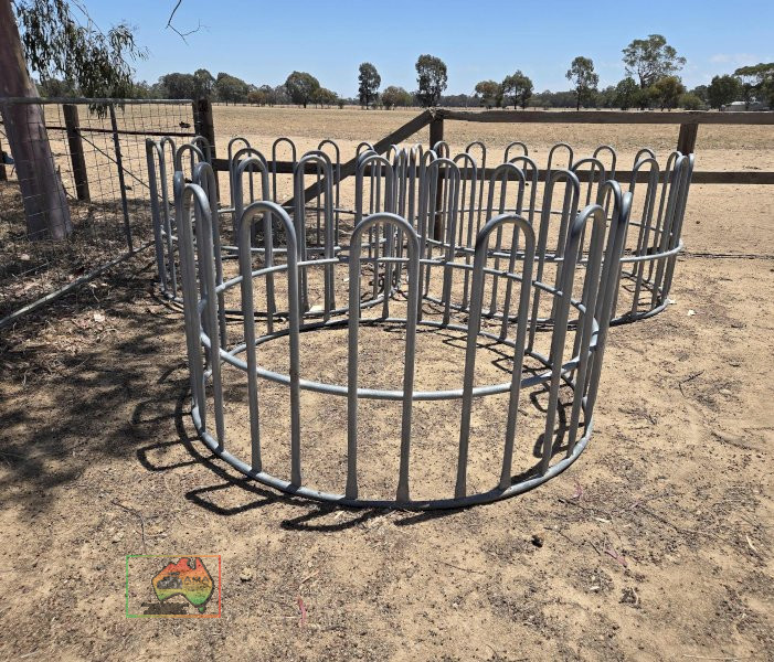 Near New Galv. Hay Ring No Rust