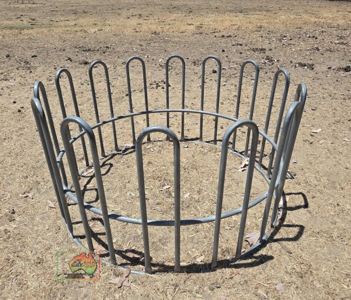 Near New Galv. Hay Ring No Rust