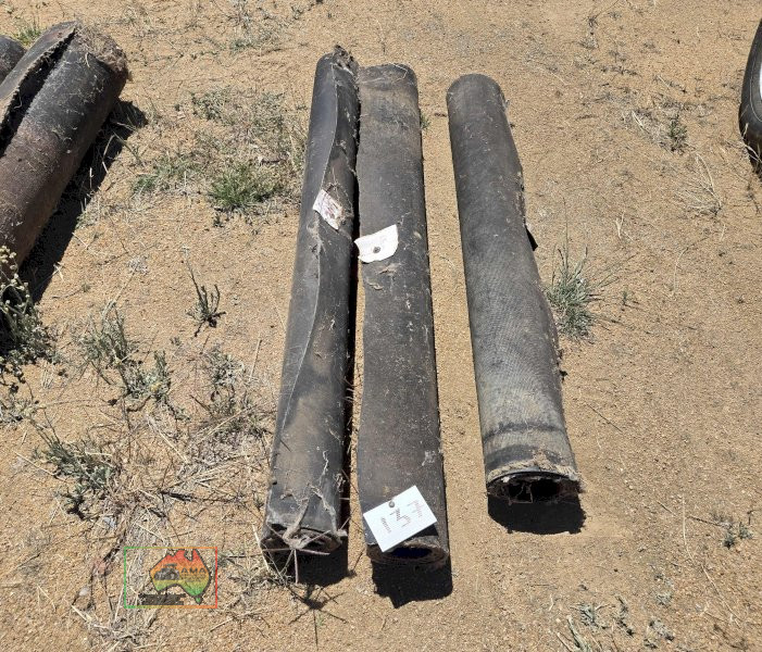 3 Rolls of Rubber Mat