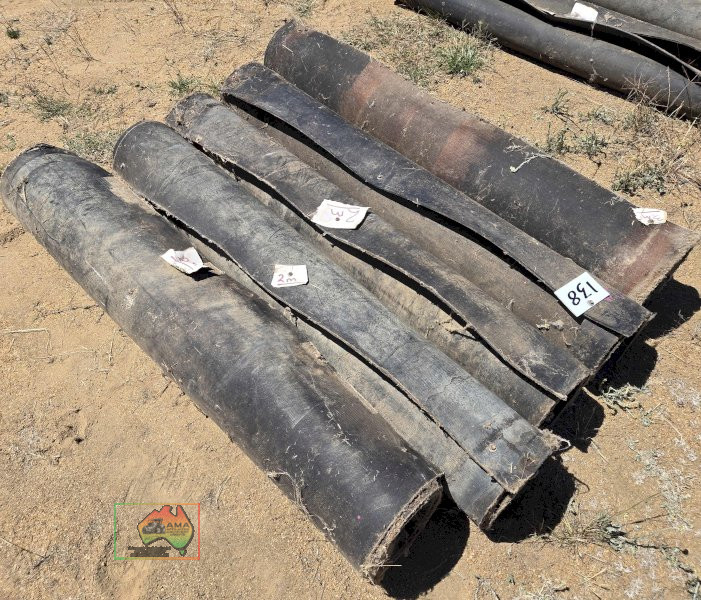 5 Rolls of Rubber Mat