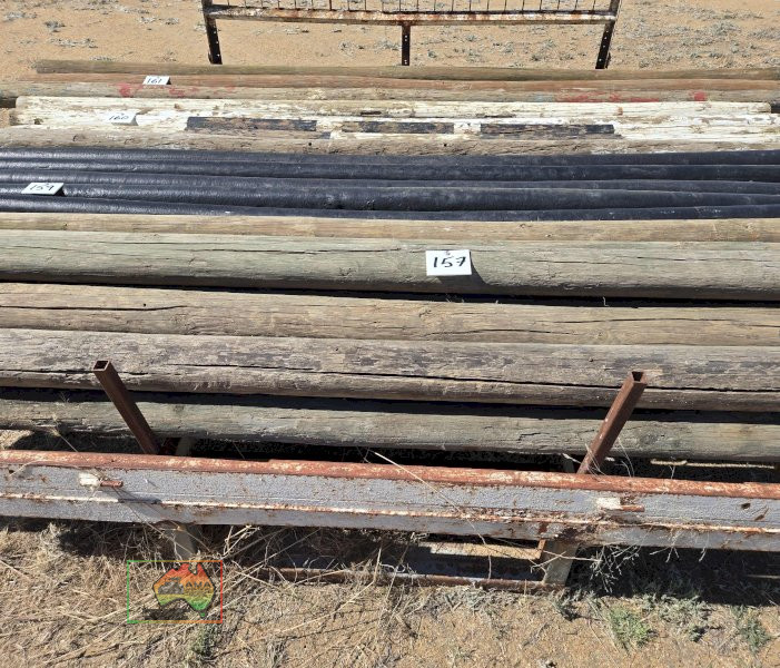 10x Pine Poles 10ft x 4" Suit Horse Jumps - photo 4