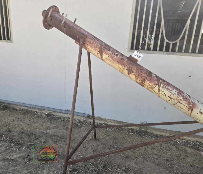 12'6" x 7" Steel Grain Auger