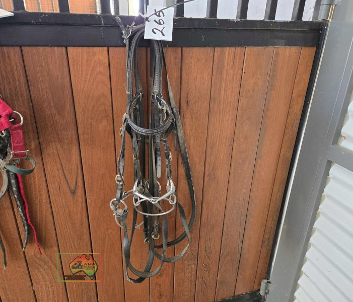 2x Leather Bridles