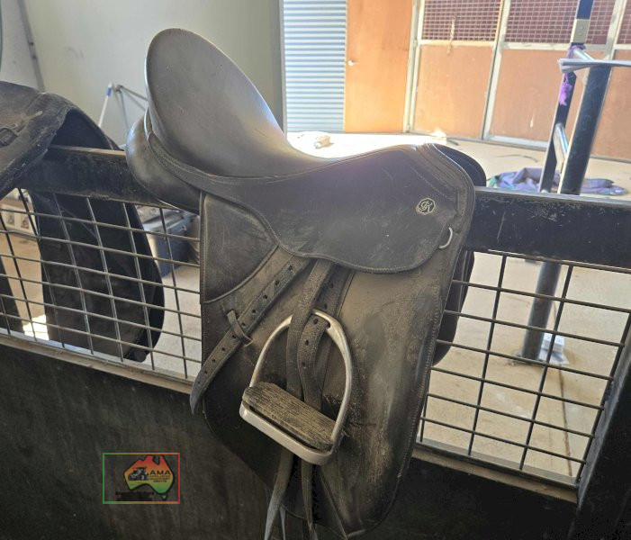 Kieffer 15" Saddle with Stirrups. - photo 2