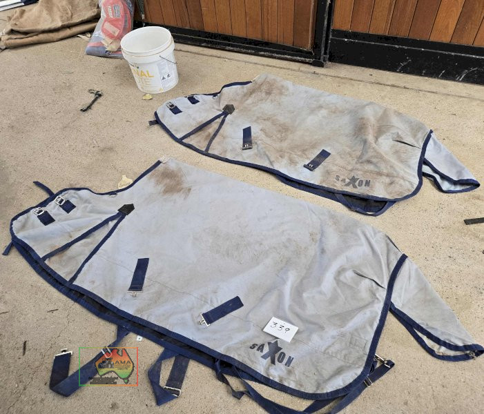 2x Saxon Pony Rugs