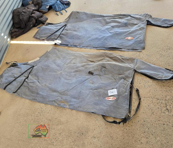 2x Zilco 6-3 Canvas Rugs
