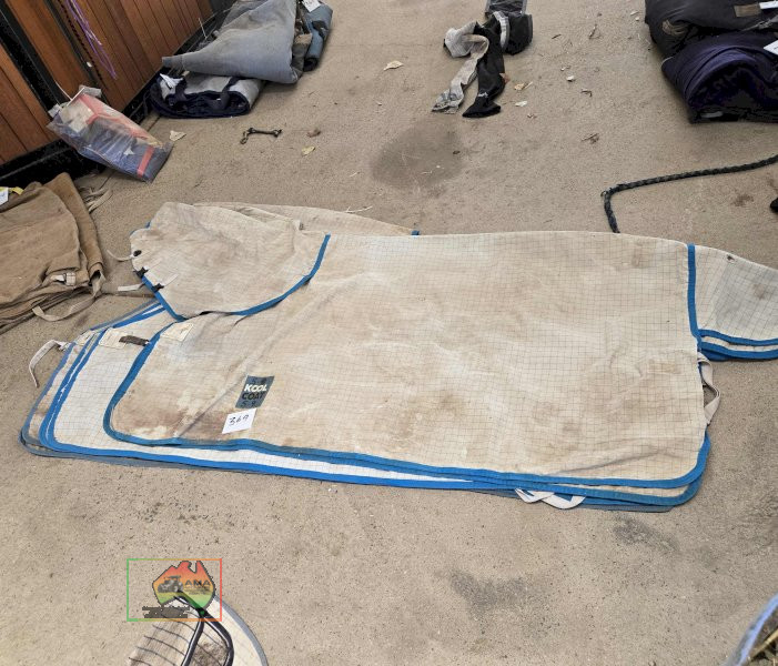 3x Cotton Rugs