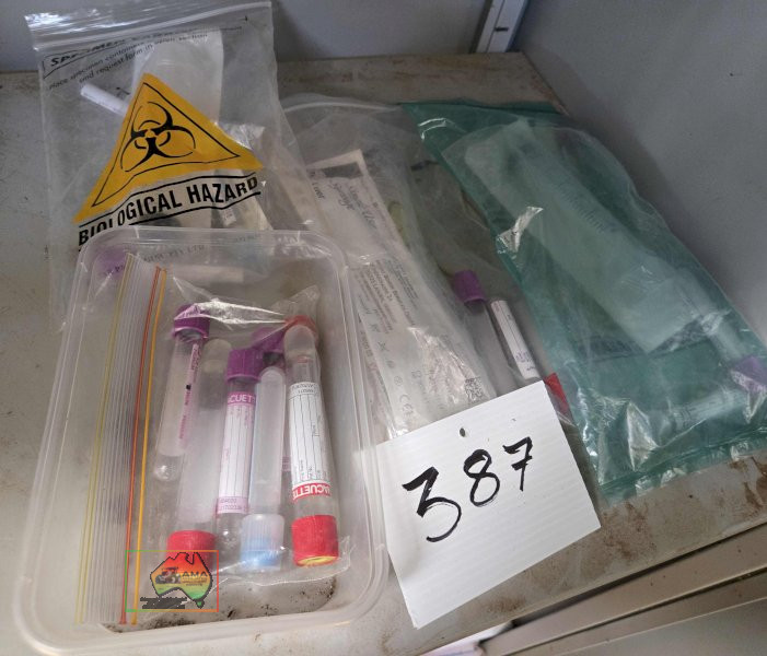 Un-used Blood Sample Vials - photo 1