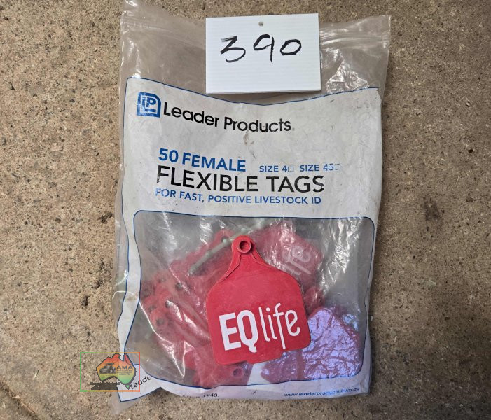 Un-used Leader Ear Tags