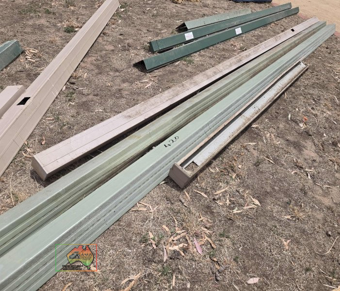 3 Lengths of Roof Gutter