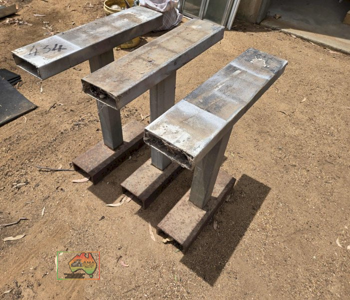 3x Steel Industrial Work Stands - photo 2